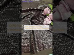 100% πολυεστέρα Φύλλα Σκουλόχαρτο Εμβόλιο Λάμψη πολυτελή ύφασμα