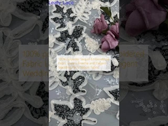 100% πολυεστέρας Επικάλυψη με κεντήματα