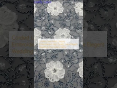 Υφάσματα από κορδισμένη δαντέλα, σεντόνια, κεντημένα, υψηλής ποιότητας δαντέλα, κομψά υφάσματα από κεντήματα γάμου.