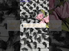 Ελαφρύ ύφασμα κούφιο Chantilly δαντέλα υψηλό ύφασμα για DIY ρούχα φόρεμα