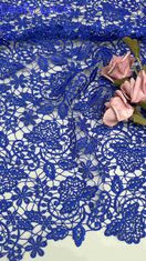 100% Poly Royal Blue Υψηλής Ποιότητας Φλωρικά Χημικά Βραβευμένο Νεφέλαιο