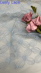 100% Νάιλον Λάμψη Λάμψη Γαλάζιο Χρώμα Tulle Mesh Εμβόλιο Υπεύθυνο