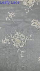 3D Floral Tulle Mesh Fabric Breathe Mesh Lace Fabric Leafy Sequin Fabric Πλαστικό από μαλλί