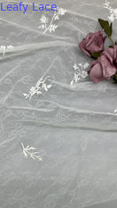 Tulle Mesh ύφασμα Sequin λαμπερό φύλλο νέα συλλογή λουλούδια δαντέλα ύφασμα πάρτι περίσταση