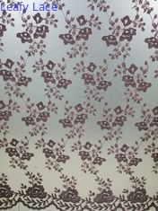 Ρόδινο τρισδιάστατο Floral μαλακό ύφασμα πλέγματος του Tulle 49 ίντσας