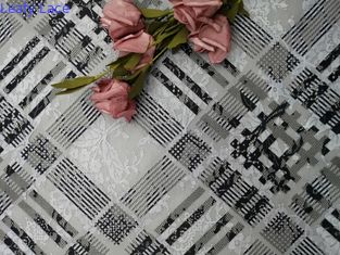 Floral τυπωμένο ύφασμα δαντελλών πολυεστέρα για την κυρία Evening Dress