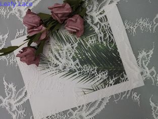Ελαφρύ άσπρο Chantilly δαντελλών ύφασμα γαμήλιων φορεμάτων υφάσματος νυφικό