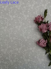 Μικρό Floral ύφασμα δαντελλών αποφοίτων πολυεστέρα υφάσματος 100% περιποίησης ελεφαντόδοντου