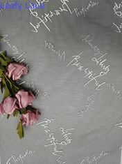 Ζωηρόχρωμο ύφασμα πλέγματος του Tulle τουλιού κεντημένο δαντέλλα