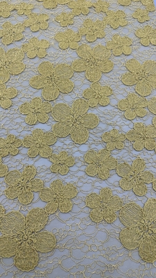 Beaded Embroidery Durable and Elegant  Luxary knit Embroidery Fabric Lace Fabric Wedding Birthday Occasions Lovely Beaded Fabric