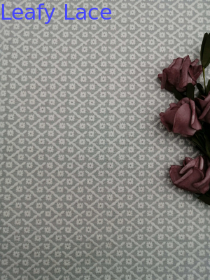 Leafy Embroiderey Fabric Durable And Elegant Embroidery Lace Fabric for Wedding Birthday Occasions