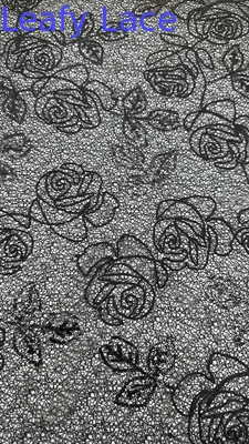 Polyester Sequin Corded Lace Fabric Elegant Sequin Embroidered Lace Sequin Fabric