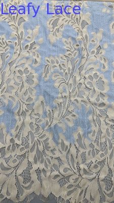 100% Cotton Eｍbroidery Lace Fabric Breathe Lace Fabric Versatile and Durable