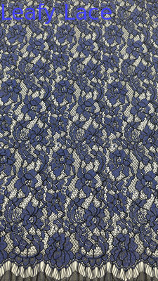 Leafy Emrbroidery Lace Fabric Mesh Breathe Lace Fabric Elegent