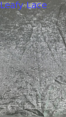 Tulle Mesh Lace Fabric lighting 100% Polyester Leafy Mesh Lace Fabric