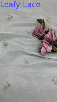 Tulle Mesh Fabric Lace Fabric Sequin Metallic New Collection for Garments Gowns and Fashion Design