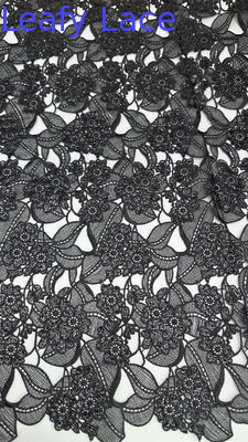 Chantilly Lace Luxury Chemical Lace Fabric Sheer Romantic Lace For Wedding Veils And Dresses