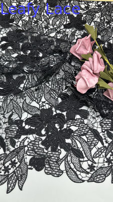 Lace Luxury Chemical Lace Fabric Leafy Romantic Lace for Wedding Couture and Dresses