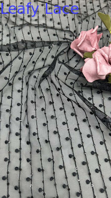 French Tulle Lace With Ultra-Fine Mesh For Couture Inspired Formal And Evening Wear