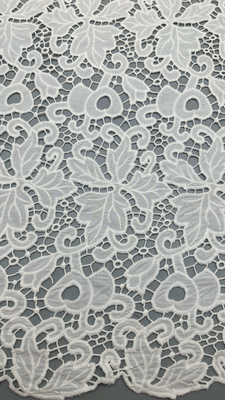 Embroidered Lace Fabric Mesh High Quality Customized Luxary to Wedding Dresses Gowns