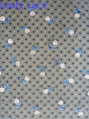 49 inch Flower Embroidery Lace Fabric