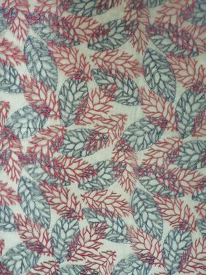 125CM AZO Free Colored Embroidery Recycled Lace Fabric