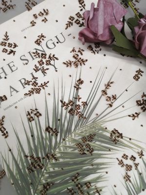 Flower Digital Printing Flocked Mesh Fabric For Bedding Articles