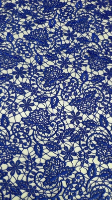 100% Poly Royal Blue Υψηλής Ποιότητας Φλωρικά Χημικά Βραβευμένο Νεφέλαιο