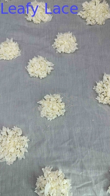 3D Laser Out Rose Fancy Fabric By The Yard χρωματιστή κεντήματα ύφασμα κυρία φόρεμα για τα ρούχα μάρκες