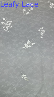 Tulle Mesh ύφασμα Sequin λαμπερό φύλλο νέα συλλογή λουλούδια δαντέλα ύφασμα πάρτι περίσταση