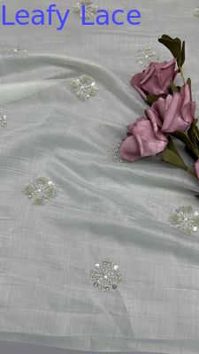 Φύλλα Tulle Mesh ύφασμα δαντέλα ύφασμα Sequin μεταλλική νέα συλλογή για ενδύματα βραδινό σχεδιασμό ντύσιμο