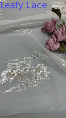 Tulle Mesh ύφασμα δαντέλα ύφασμα Sequin μεταλλική νέα συλλογή για ρούχα φορέματα και το σχεδιασμό μόδας