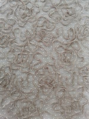 Χακί ύφασμα κεντητικής Applique