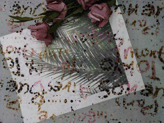 Χρωματισμένο ύφασμα δαντελλών του Tulle τυπωμένο πλέγμα για το φόρεμα βραδιού