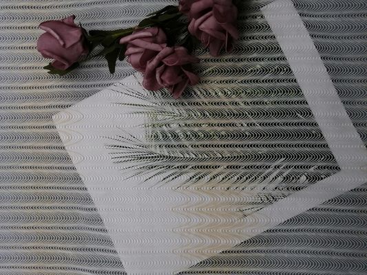 100 ναυπηγεία 145cm γεωμετρικό σχοινόδετο δαντελλών υφάσματος ύφασμα δαντελλών ελεφαντόδοντου νυφικό