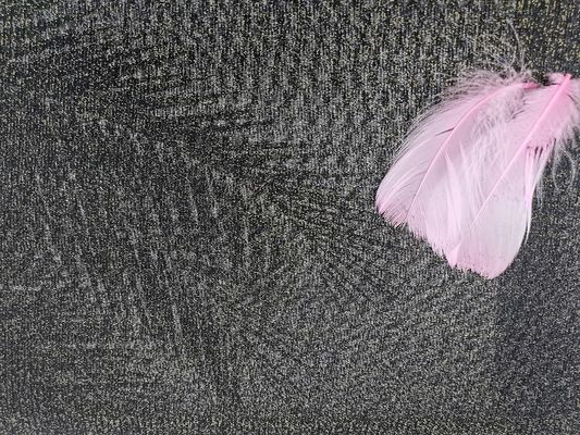Χρυσό Lurex πλέγματος ύφασμα δαντελλών του Tulle μεταλλικό για το θηλυκό φτάνοντας πουκάμισο