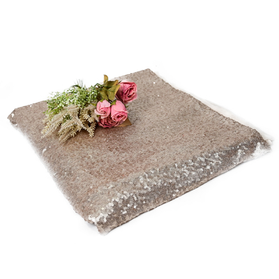 125cm ακτινοβολούν κεντημένο τσέκι ύφασμα Sparkly για το φόρεμα κόμματος