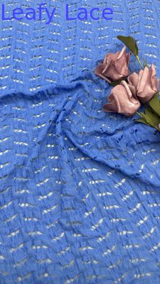 Blue Elegant Lace Fabric Hollow-up Customized Luxary Wedding Dresses Gowns