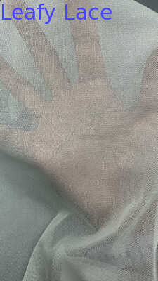 Ύφασμα Tull Mesh για Φόρεμα για Νυφικά Φορέματα Προσαρμοσμένο Κατασκευαστή Φορέματα με Φύλλα