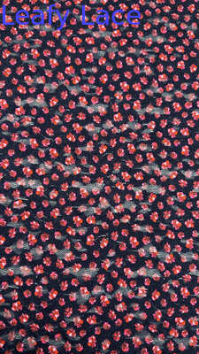 Γλυκά ροζ λουλούδια κεντημένο νήμα δαντέλα για νυφικά ρούχα προσαρμοσμένα όμορφα ρούχα