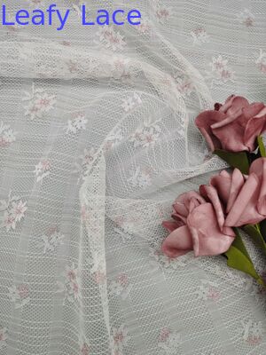 3D Floral Elegant&Breathe 100% Cotton Lace Fabric Hollow-up Patter Embroidered Pure Lace Νυφικά Γάμου